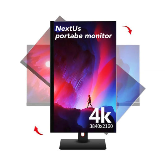 NextUs 4K 27'' Display Screen Flexible Height Adjustable