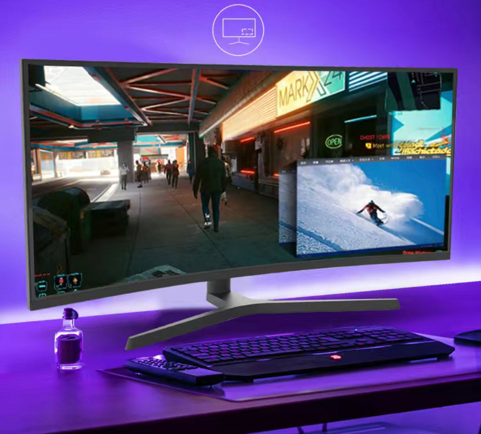 NextUs 34-inch 4K Esports Curved Computer Monitor